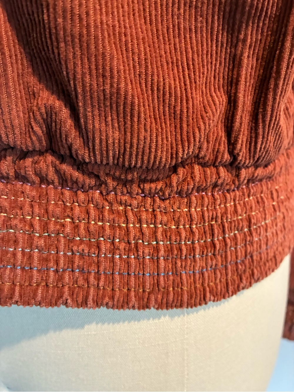 Rare, Vintage Marc by Marc Jacobs corduroy jacket with multi color stitching - Picture 11 of 12